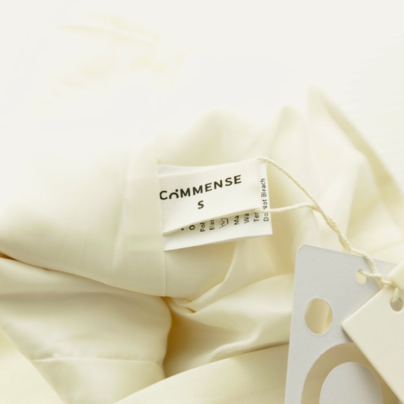 NWT Commense Sweetheart Button Up Ivory Tailored Tube Top Corset Womens S - Picture 9 of 11